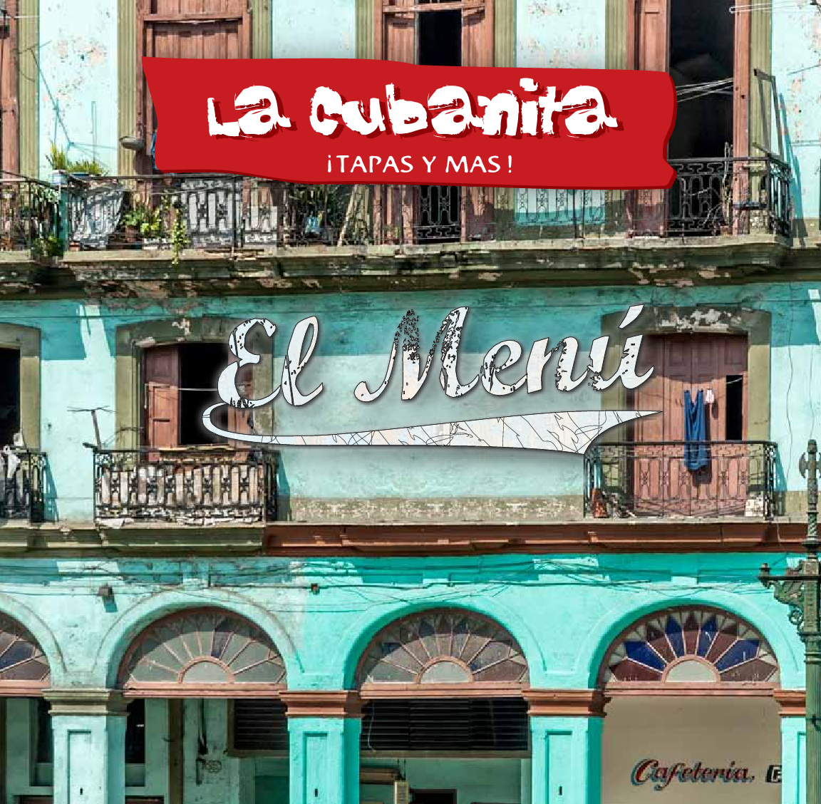 Menukaart La Cubanita, Zoetermeer Eet.nu